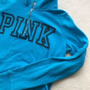 VS Pink Quarter Zip Jacket